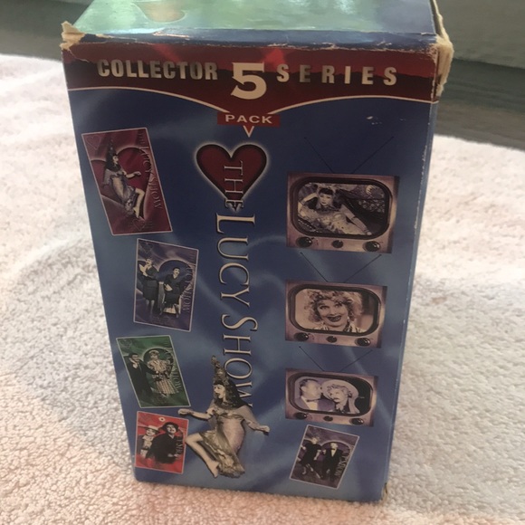 The Lucy Show 5 Pack collector series VHS Movies 5 Hrs of Lucy & comedians - Picture 3 of 16